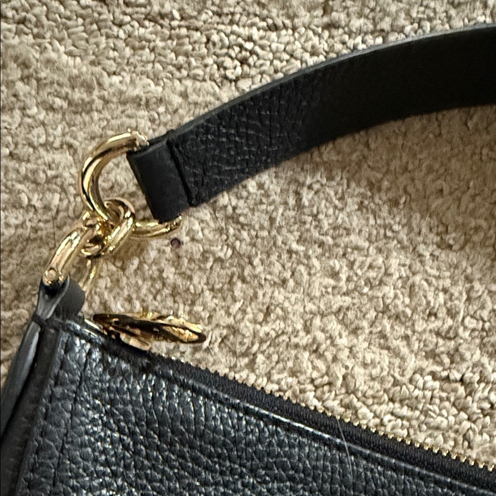 Furla Black Leather Shoulder Bag - Picture 4 of 9
